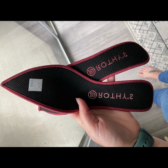 SOLD! Rothy’s Cinnamon Points 10.5 - Picture 6 of 8